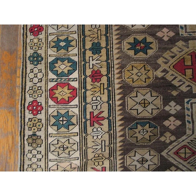 Late 19th Century Late 19th Century Caucasian Shirvan Carpet ( 4'10" x 10'3" - 147 x 312 ) For Sale - Image 5 of 5