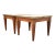 Baker Furniture French Regency Louis XVI Cherry, Burl Wood, and Brass Side Tables, Pair For Sale
