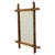 French Chinoiserie Faux Bamboo Mirror in Wood, 1920s For Sale - Image 13 of 18