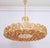 Large Gilt Brass and Crystal Glass Encrusted Chandelier from Palwa, Germany, 1970s For Sale - Image 11 of 18