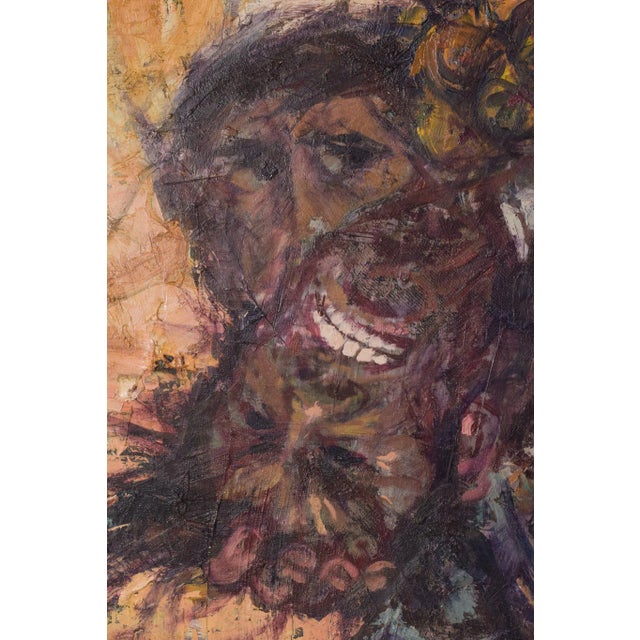 Alvaro, Battle Scene, 1960s, Oil on Canvas, Framed For Sale - Image 4 of 15