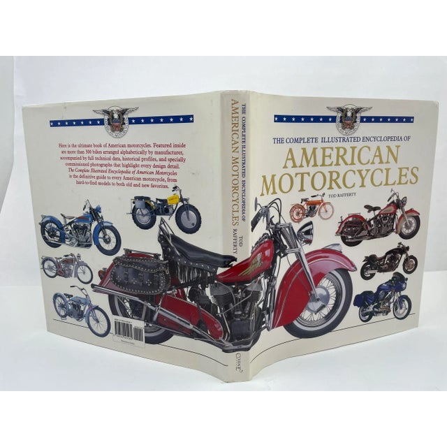 Late 20th Century The Complete Illustrated Encyclopedia of American Motorcycles by Tod Rafferty For Sale - Image 5 of 12