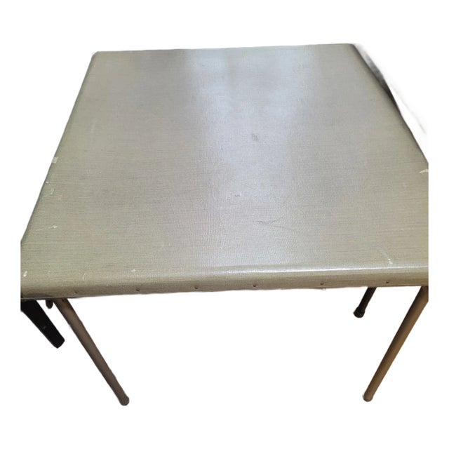 1950s Vintage Samsonite Card Table For Sale