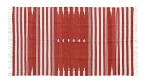 Milla Rug, 4x6, Brick Red
