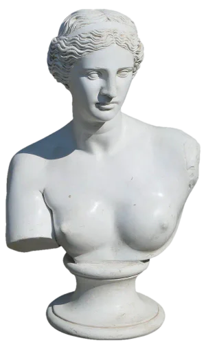 Vintage Plaster Bust of the Venus De Milo, 1920