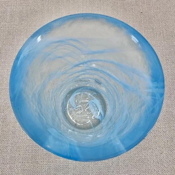 Mid-Century Modern Kosta Boda Ulrica Hydman-Vallien Mine Swirl Glass For Sale - Image 3 of 6