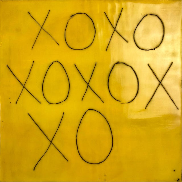 Encaustic Mixed Media Art Installation by Gina Cochran - "Until Sunday" - 16 Panels For Sale - Image 6 of 18