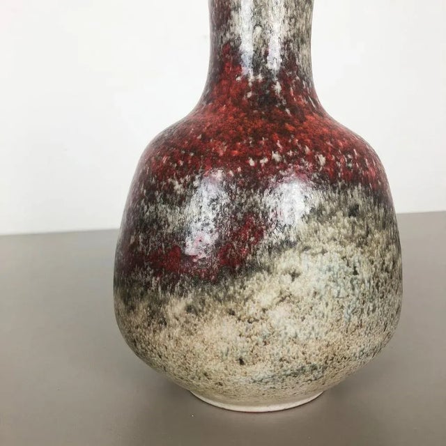 2000 - 2009 Abstract Ceramic Pottery Vase from Karlsruher Majolika, Germany, 1950s For Sale - Image 5 of 17