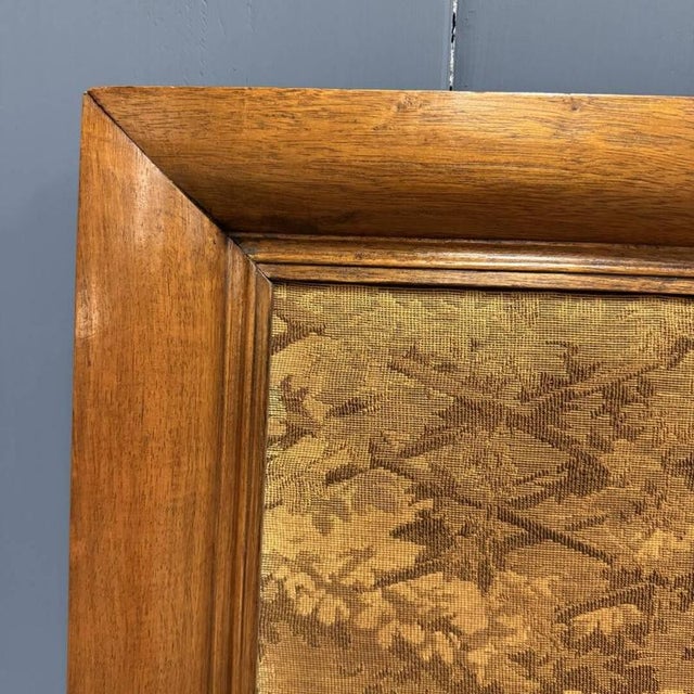 Large Woven Gobelin Tapestry in a Wooden Frame For Sale - Image 17 of 18