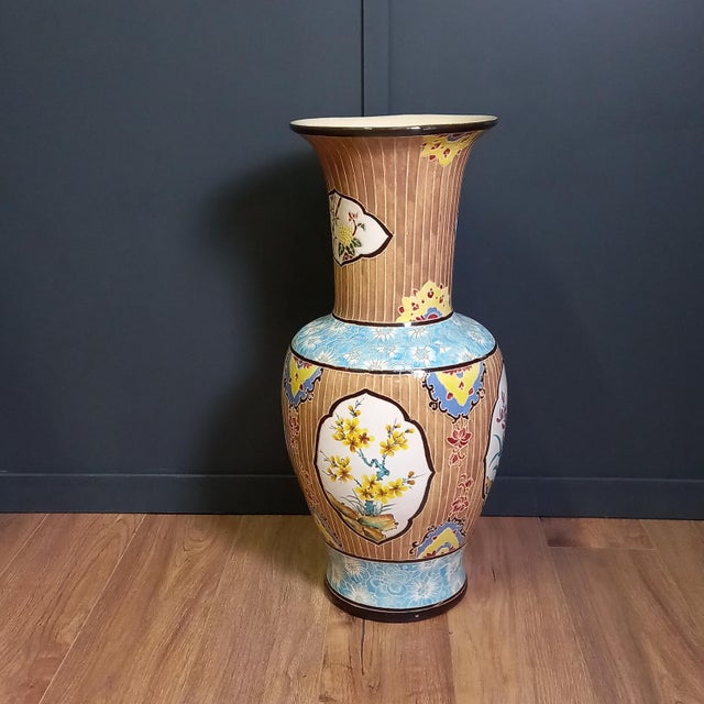 Ceramic Vintage Vietnamese Bien Hoa Vases, 1950s, Set of 3 For Sale - Image 7 of 16