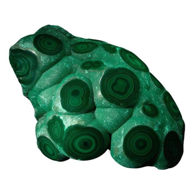 Malachite Specimen, 9" For Sale
