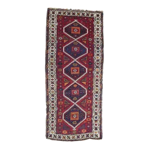 Antique Ghashghai Rug 4'3'' x 9'5''