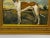 Edwardian British Lurcher Oil Portrait Signed J. Warnes, Circa 1910 For Sale - Image 10 of 12