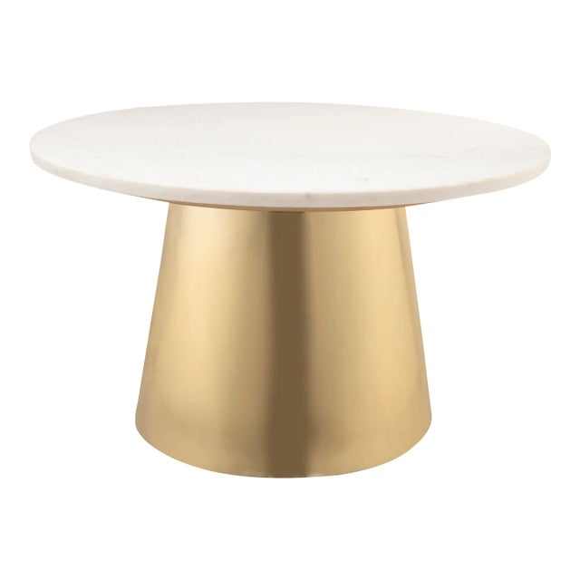Bleeker Marble Cocktail Table For Sale