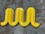 Yellow Anna Dawson for Heller Swell Yellow Wall Catchall For Sale - Image 8 of 12
