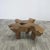 Free Form Brown One Slab Teak Living Edge Coffee Table For Sale In Greensboro - Image 6 of 8