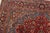 Textile Mashad Rug 9’7” X 12’3” Red Wool Vintage Traditional Hand-Knotted Carpet For Sale - Image 7 of 14