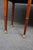 Brown Maitland-Smith Mahogany Inlaid Console Table With Six Drawers and Brass Paw Feet For Sale - Image 8 of 15