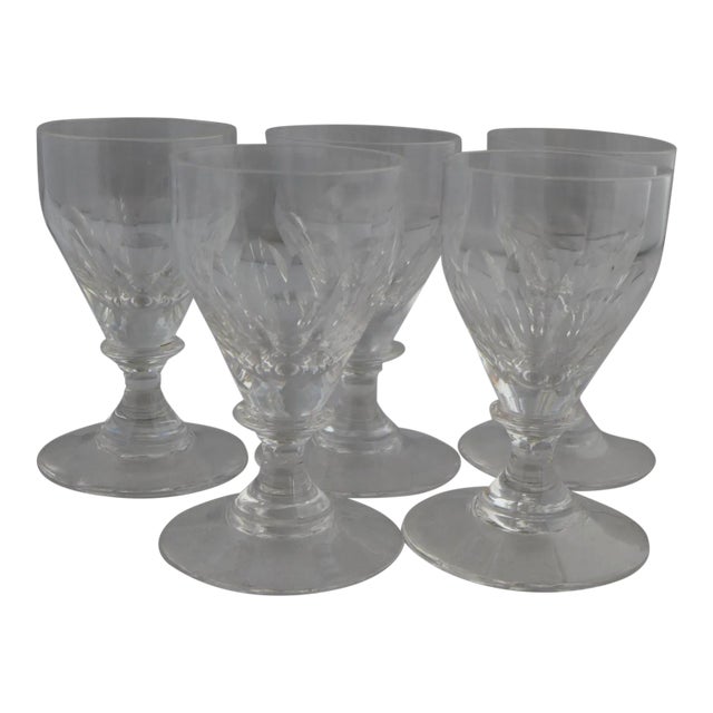 Crystal Shot Glasses - Set of 5 For Sale