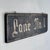 Charcoal Vintage Double Sided "Lane No. 1" Railway / Station / Racing Wooden Sign For Sale - Image 8 of 12