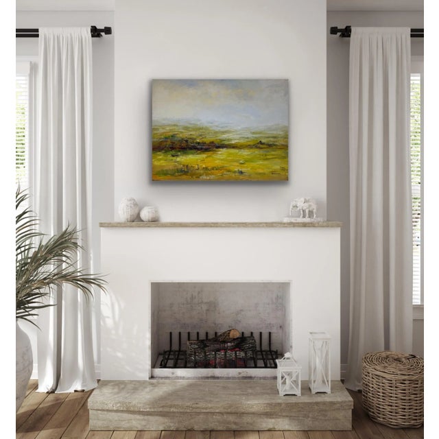 Contemporary Impressionistic Landscape Original Oil Painting For Sale - Image 9 of 12