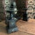 Black Mantelpiece Set, Set of 3 For Sale - Image 8 of 18