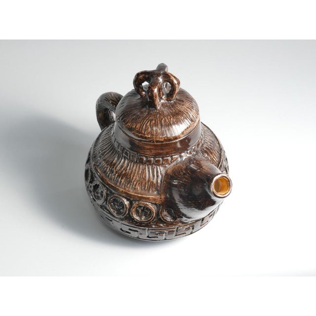 Vintage Playful Teapot by Allan Hellman, Sweden, 1967 For Sale - Image 6 of 15