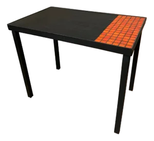 Vintage Ceramic Side Table, 1960
