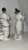 Andrea by Sadek 2 Porcelain Figures 6818 White and Gold Trim Made in Japan 4824b For Sale - Image 18 of 18