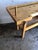 Vintage White Gate Distressed Woodworking Bench For Sale - Image 10 of 13