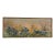 Vintage L. Spiegel Signed Panoramic Wildflower Garden Oil Painting, Circa 1960s For Sale