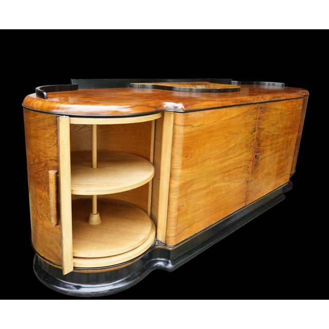 Black Buffet by Jindřich Halabala for Up Zavody For Sale - Image 8 of 8