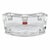Curved 3-Light Candelabra from Baccarat For Sale - Image 4 of 7