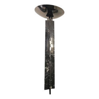 Vintage Marble Floor Lamps by Lella and Massimo Vignelli, 1980s, Set of 2 For Sale