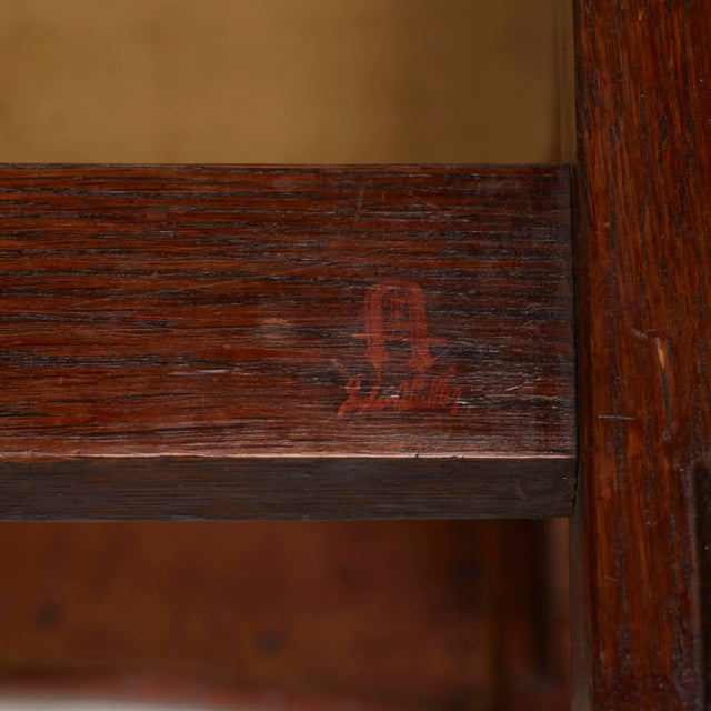 Stickley Early 20th Century Model 300 Footstools by Gustav Stickley - A Pair For Sale - Image 4 of 12