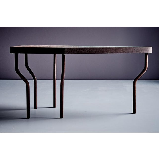 Contemporary Hand-Crafted Terrazzo Coffee Table by Felix Muhrhofer For Sale - Image 3 of 12