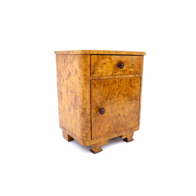 Art Deco Style Side Tables, Poland, 1950s, Set of 2 For Sale - Image 4 of 15