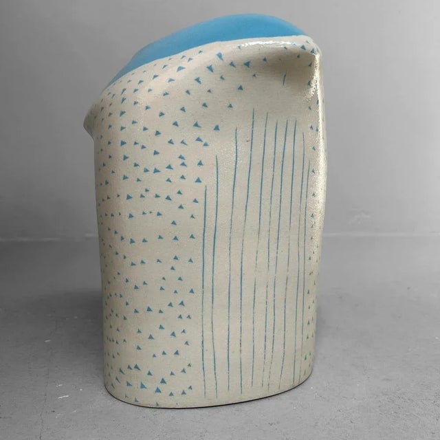 Japanese Modernist Ikebana Vase, 1970s For Sale - Image 10 of 18