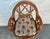 Mid 20th Century Rattan Backed Swivel Bar Stool For Sale In New York - Image 6 of 11