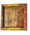 19th Century Antique Indian Polychrome Wood & Brass 4-Compartment Spice Box For Sale - Image 10 of 11