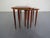Danish Teak Nesting Tables, 1960s, Set of 3 For Sale - Image 4 of 14