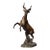 Chinese Gilt Bronze Ibex / Ram Sculpture - 13" Tall For Sale