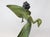 Green Vintage Art Deco Bronze Sculpture After Demetre Chiparus "The Evening Gown" For Sale - Image 8 of 18