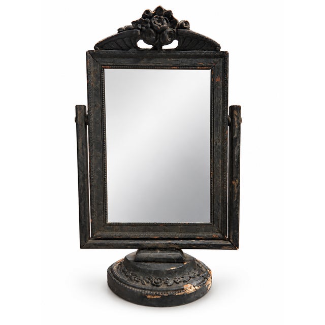 Circa 1870's Ebonized Victorian Pedestal Tabletop Frame For Sale - Image 13 of 13