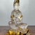 Vintage Liuli Crystal Lotus Guanyin Statue With Gilt Accents and Original Silk Box For Sale In Los Angeles - Image 6 of 9
