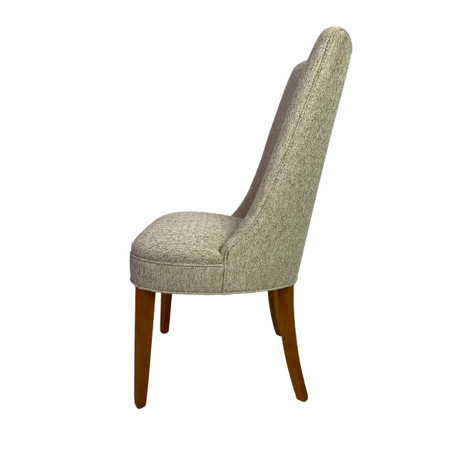 Large Circa 1950s Mid-Century Modern Dining Chair Set — 12 Restored Chairs Including 2 Captain’s Chairs For Sale - Image 11 of 17