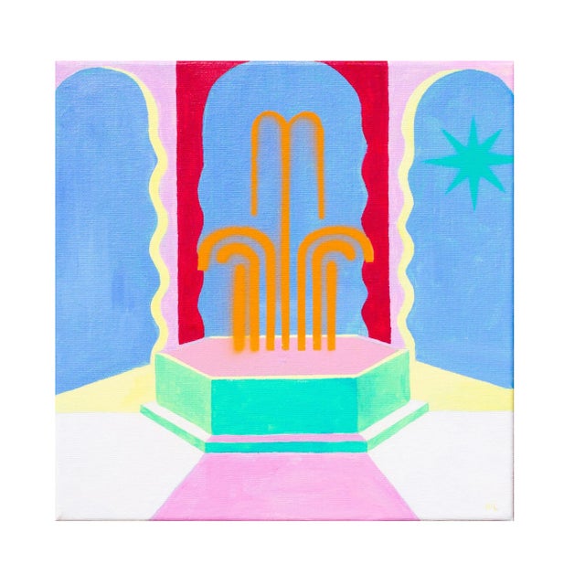 Contemporary Laura Rubio Bañón, Signs and Miracles, Acrylic on Canvas For Sale - Image 3 of 3