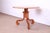 Baker Furniture French Empire Fruitwood Pedestal Breakfast or Center Table, Newly Refinished For Sale In South Bend - Image 6 of 11