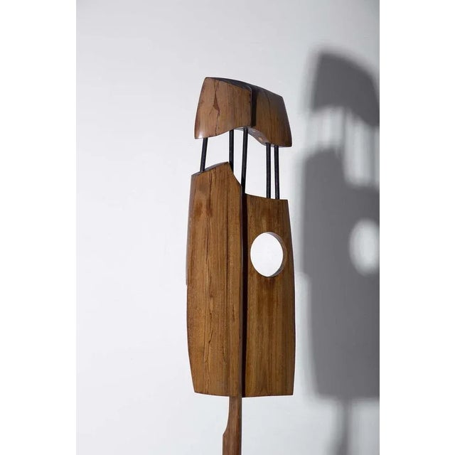 Elvio Becheroni, Totem, Walnut Sculpture For Sale - Image 10 of 11