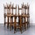 Large Vintage French Flat Seat Bentwood Bar Stool, Set of 4 For Sale - Image 3 of 11